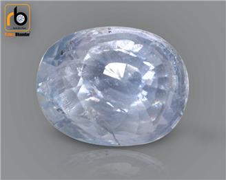 NATURAL  UNHEATED UNTREATED BLUE Sapphire / Neelam 4.8 cts. ( 42050 )